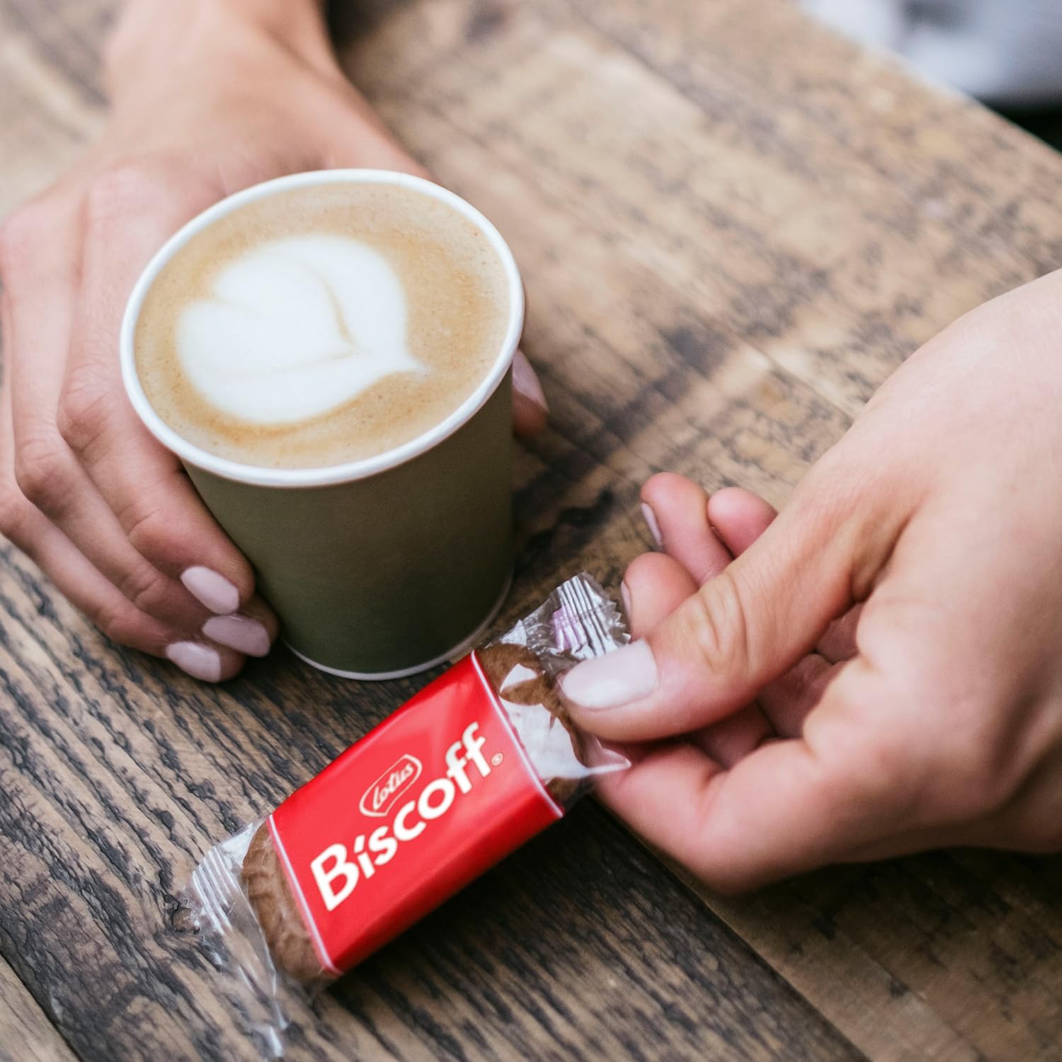 Biscoff cookies in a lunchbox for on-the-go snacking.