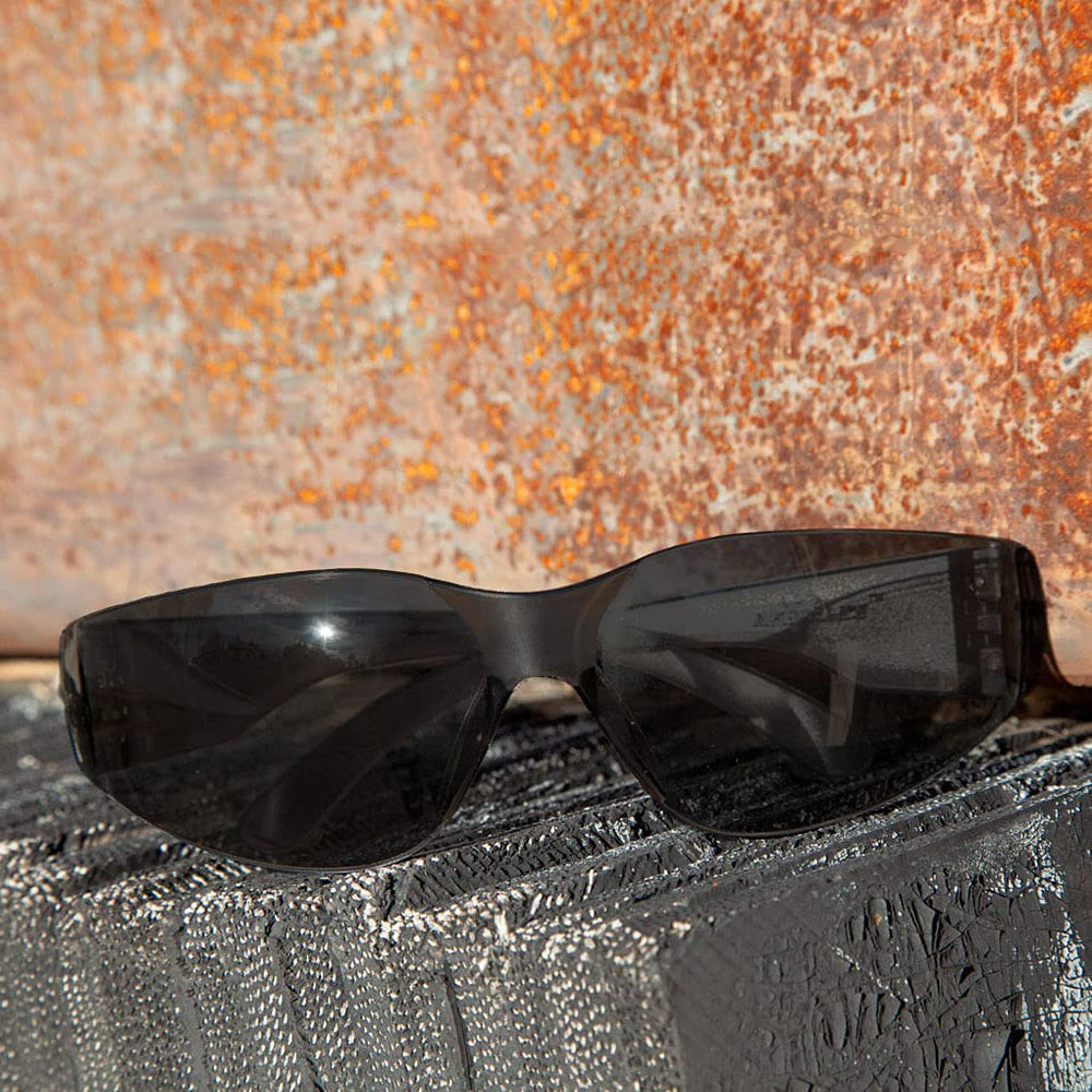 BISON LIFE lightweight polycarbonate lenses ideal for long shifts.