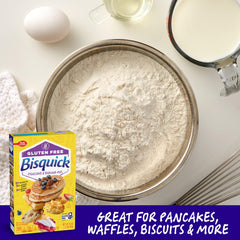 Bisquick gluten free pancake mix waffles cooked to golden perfection