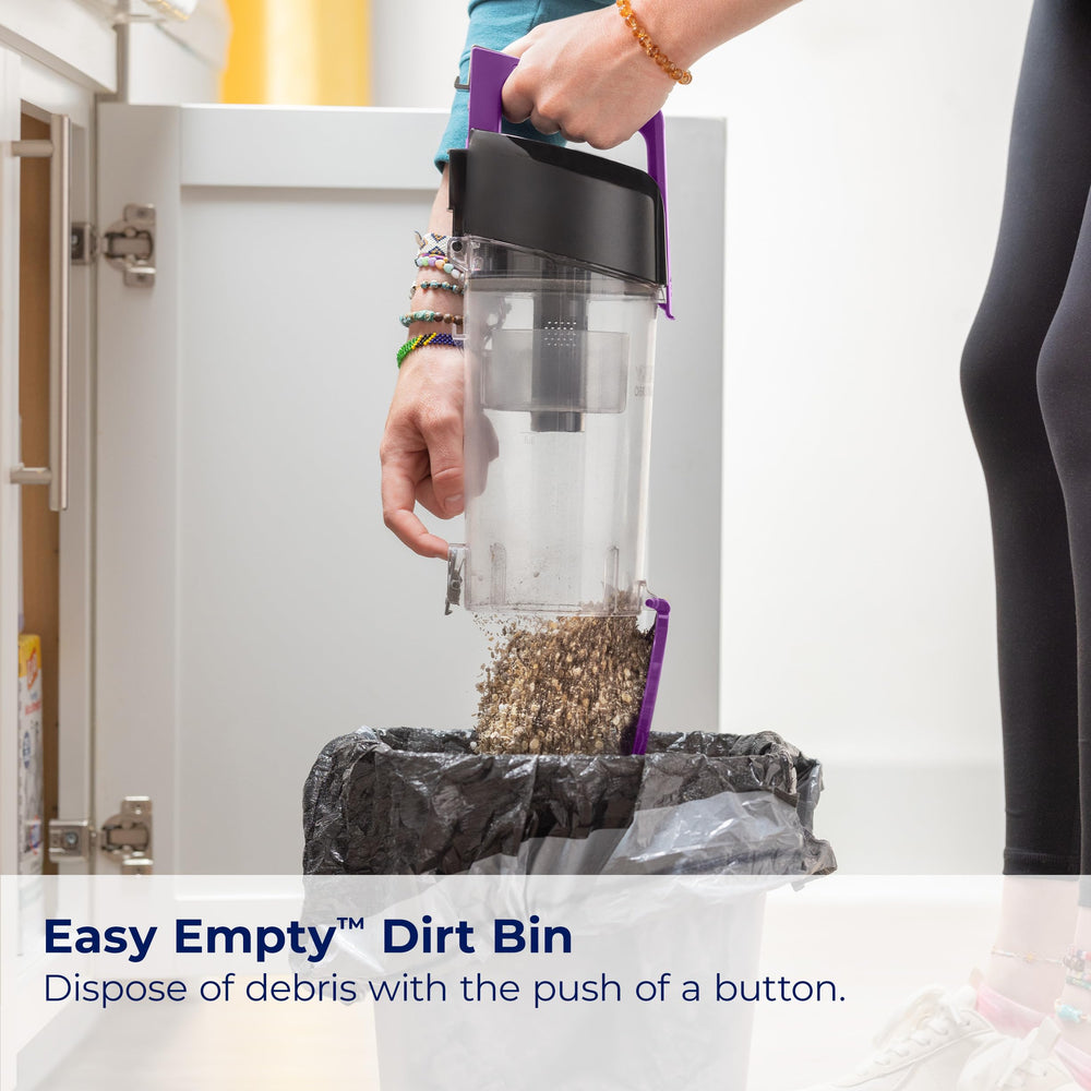 Bissell CleanView Compact Turbo offers easy maneuverability during daily cleaning.