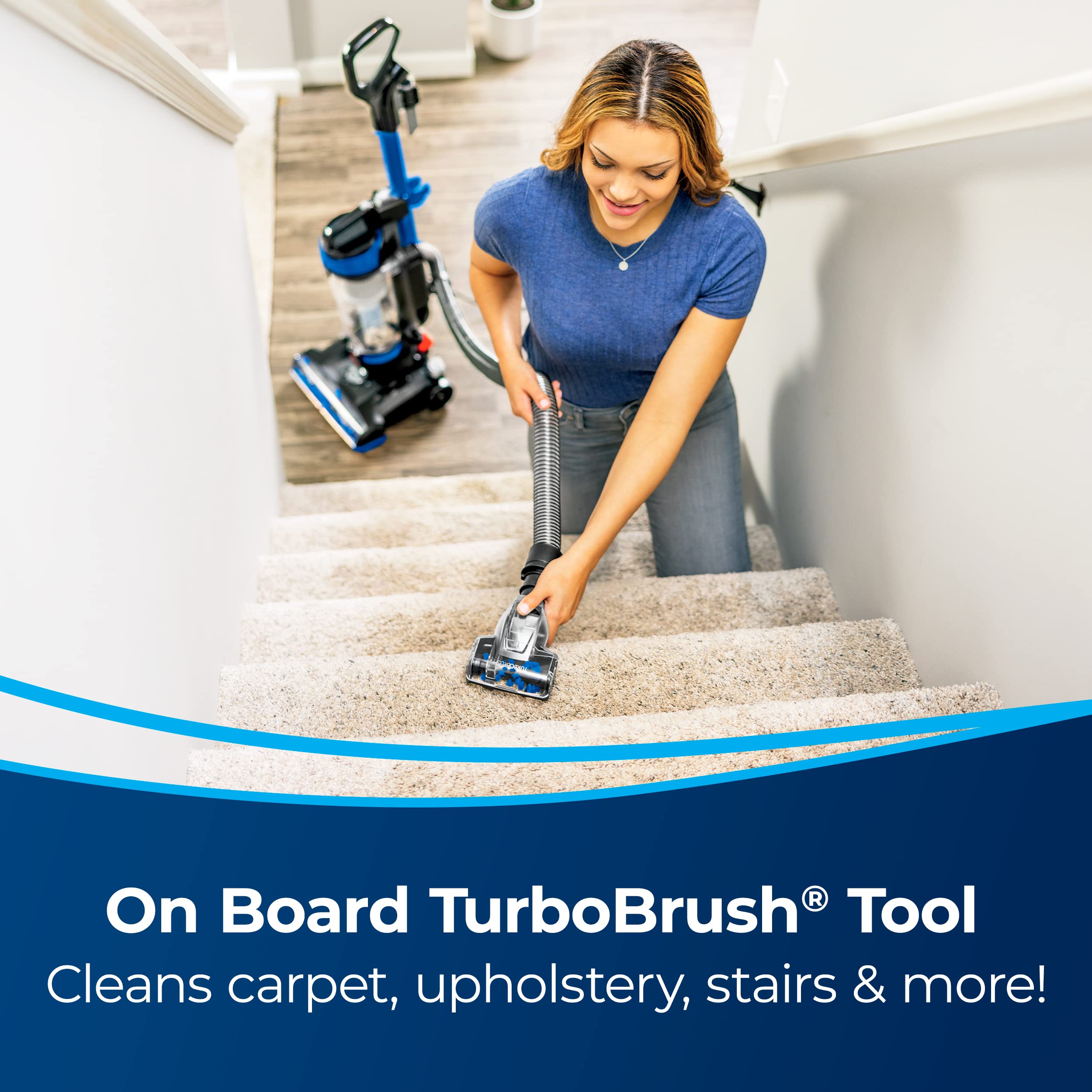 Bissell CleanView washable filters and multi-level filtration extend performance.