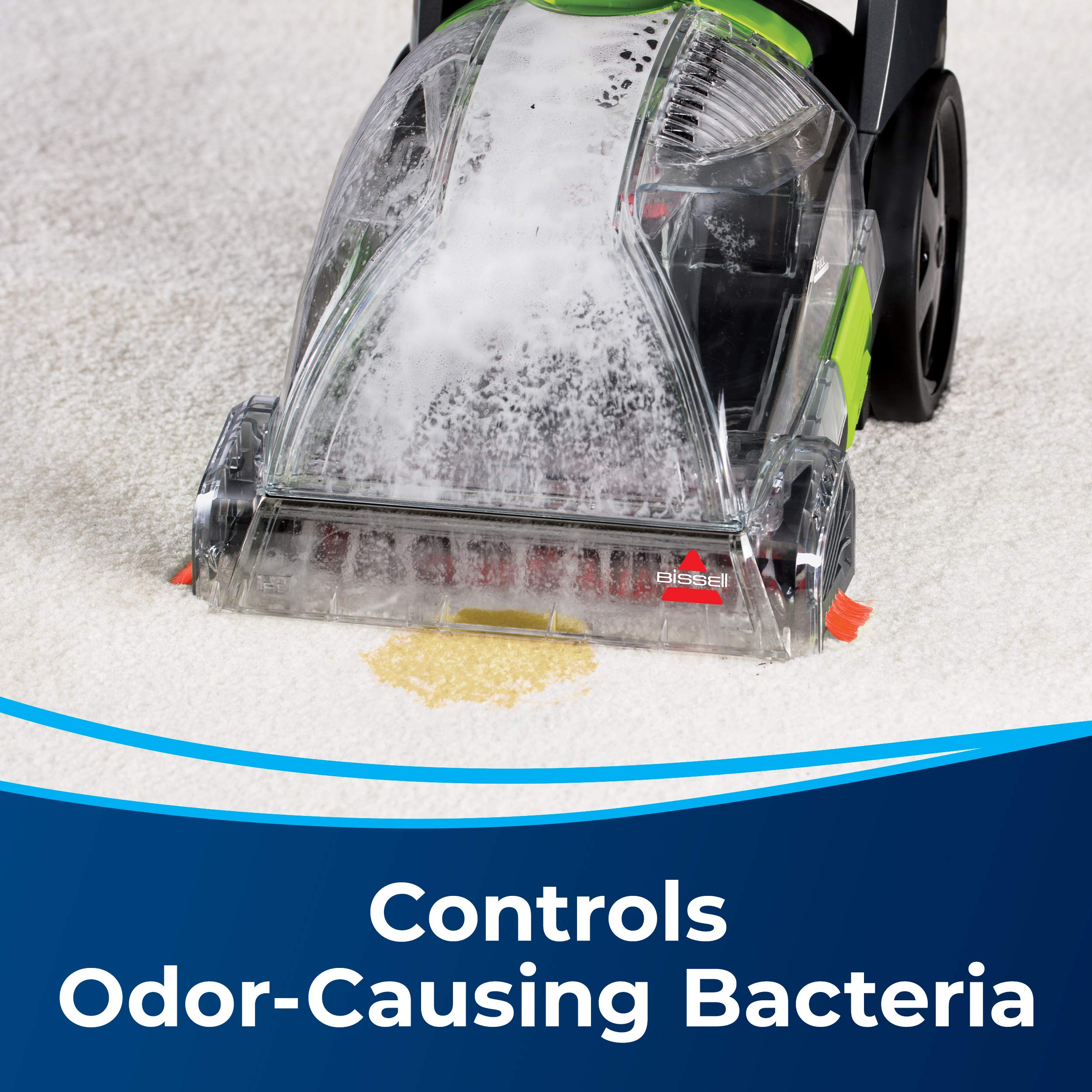 Bissell Deep Clean antibacterial formula leaving a fresher scent after carpet cleaning