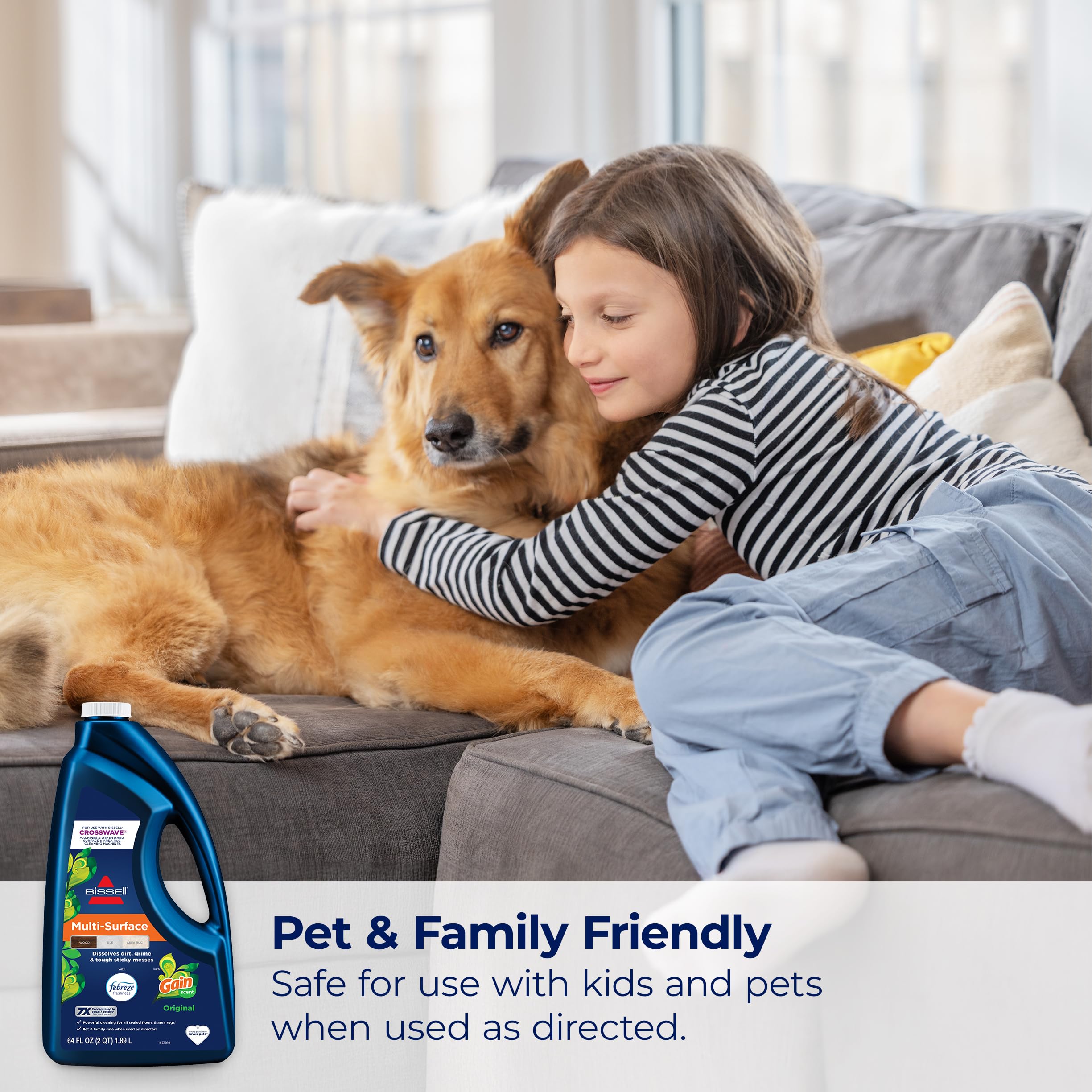 Earth friendly formula with biodegradable detergents