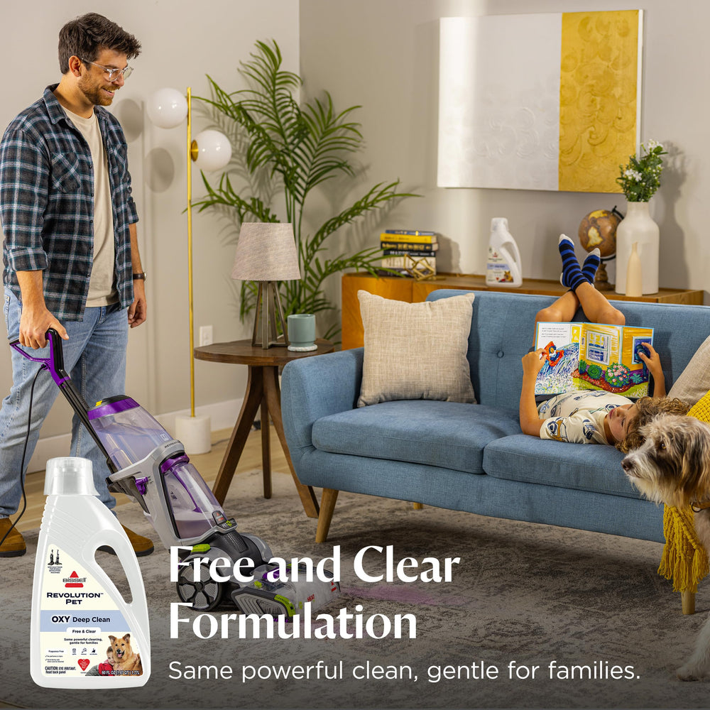 BISSELL Free & Clear OXY hero bottle 60oz size on display
