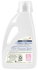 BISSELL Free & Clear OXY label closeup showing fragrance-free hypoallergenic formula