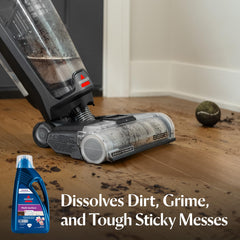 Bissell Multi-Surface Solution safe on sealed hard floors with a streak-free finish