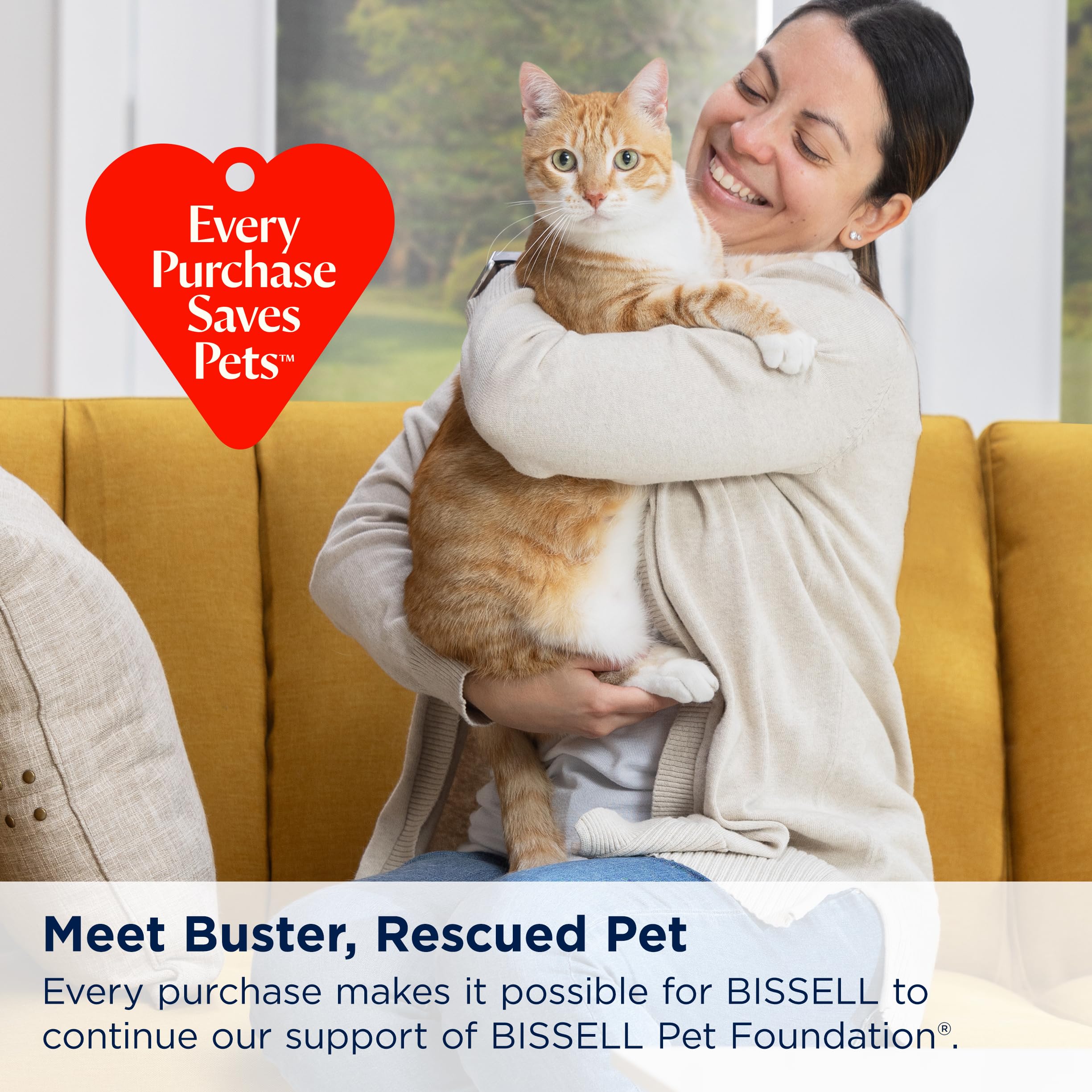 Bissell Pet Foundation logo on packaging