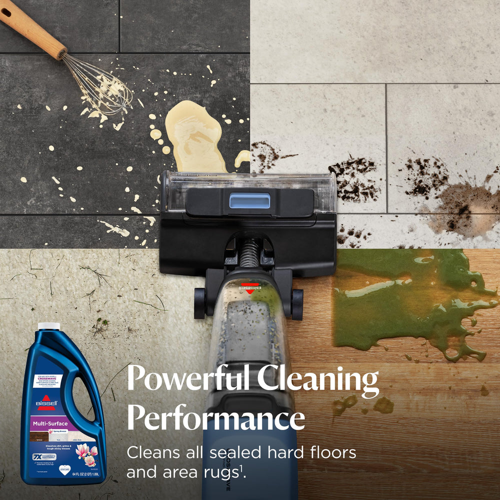 Bissell Spring Breeze scent adds freshness during cleaning sessions.