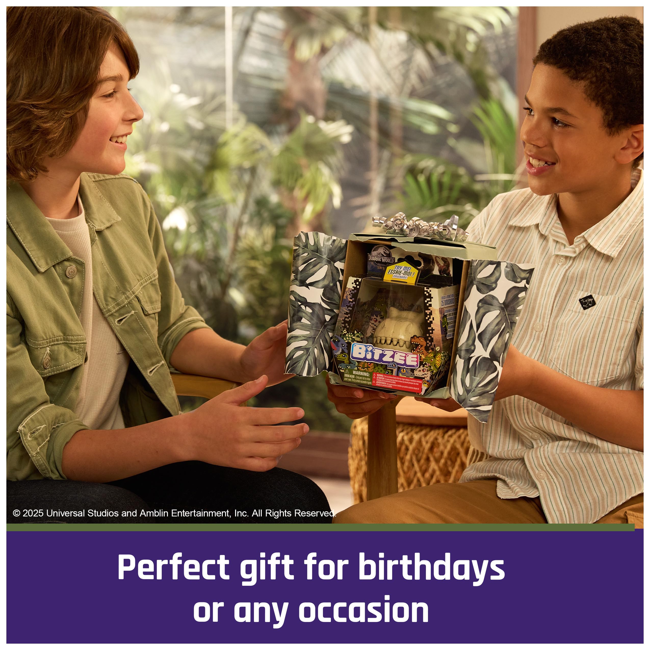 BITZEE 25-dinosaurs collection includes iconic species for exploration and collection.