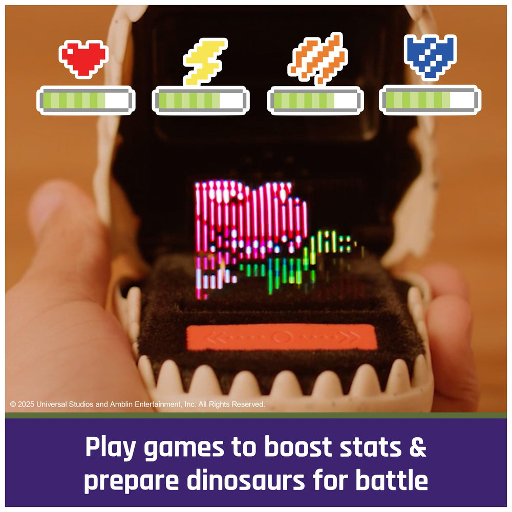 BITZEE baby-to-adult growth progression highlights caring for growing dinosaurs.