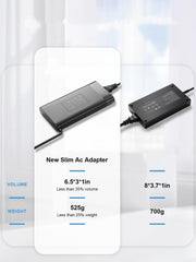 BIYTC 200W charger side view showing high-wattage output.