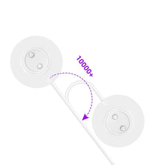 Bizooth Rose Charger magnetic connector for effortless alignment with the 12mm Rose base.
