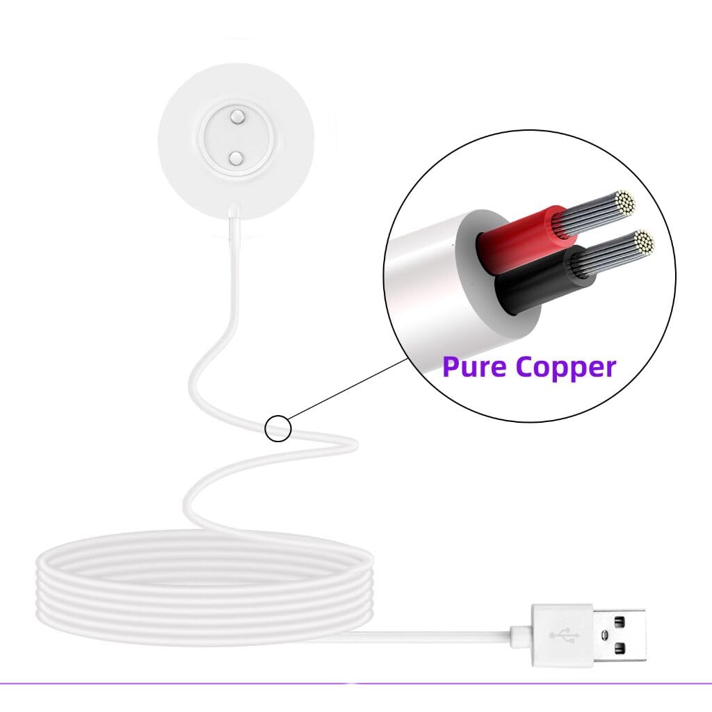 Bizooth Rose Charger in-use with a massage device for convenient charging sessions.