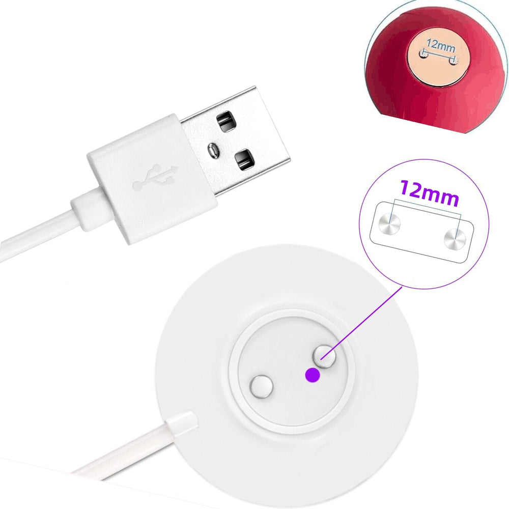 Bizooth Rose Charger USB cable for quick on-the-go charging and simplicity.