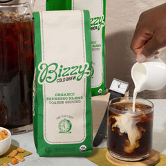 Bizzy cold brew setup showcasing brew-your-way flexibility.