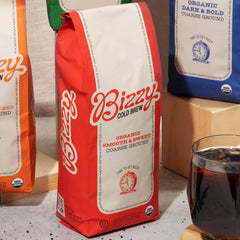 Bizzy micro sifted coffee ideal for cleaner cold brew filtration