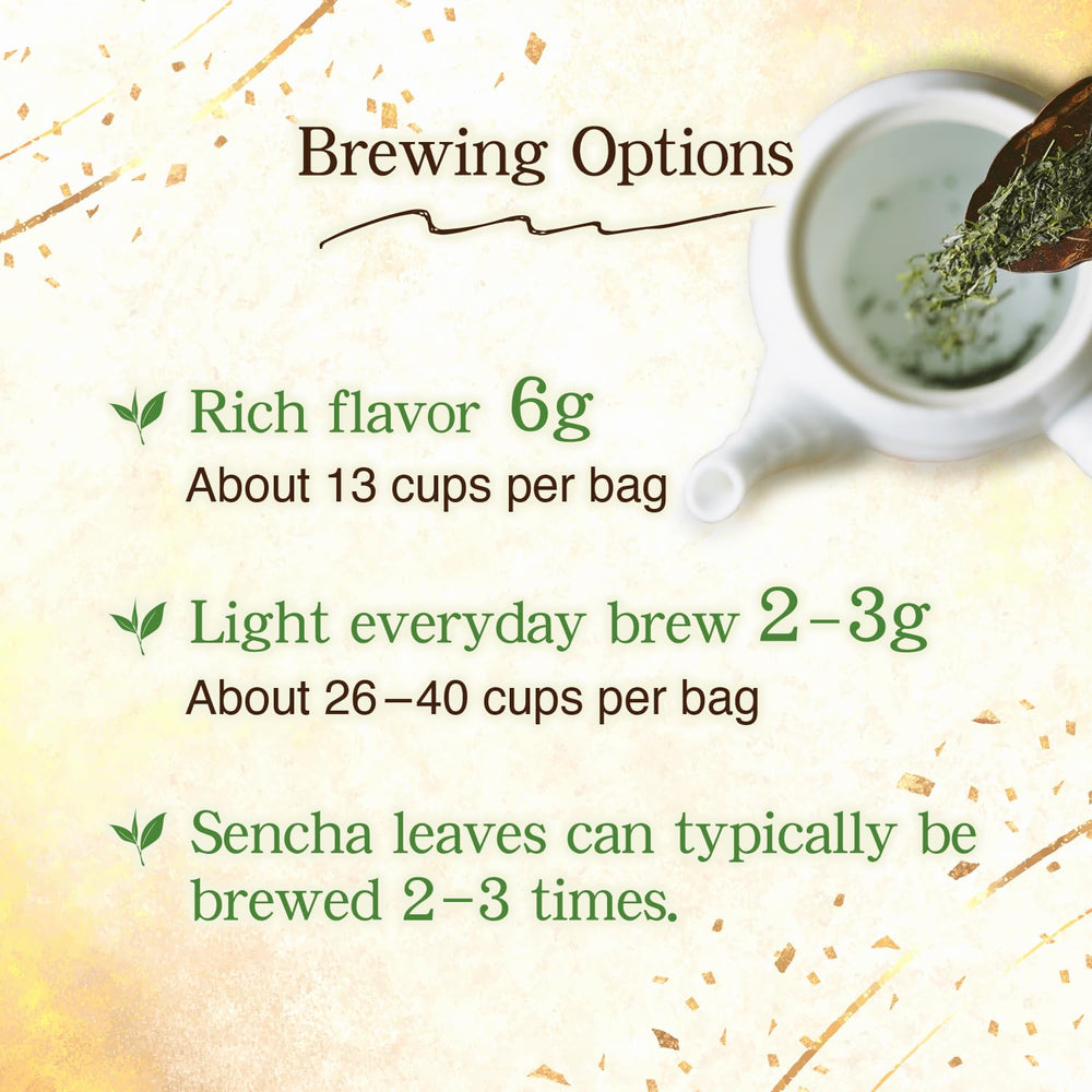 BJDesign Sencha Green Tea cold brew in glass delivers smooth sweetness.