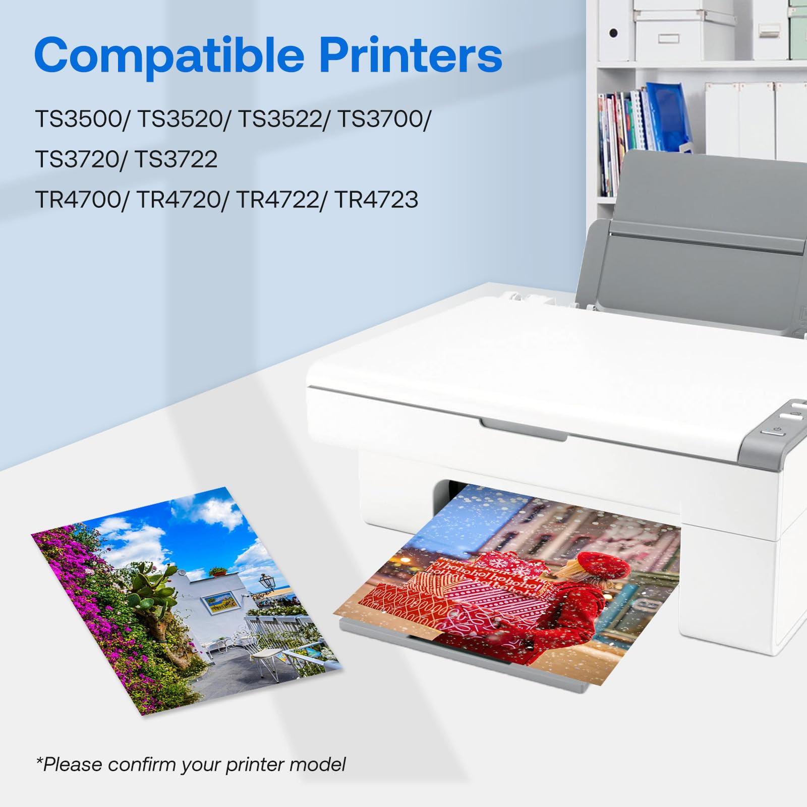 BKBKC Canon compatibility with TS/TR series for easy replacements.