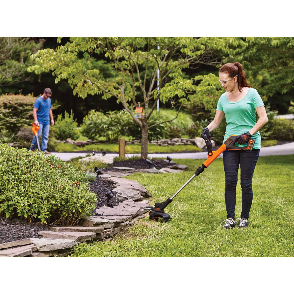 BLACK+DECKER LST522 adjustable height and soft grip for comfort