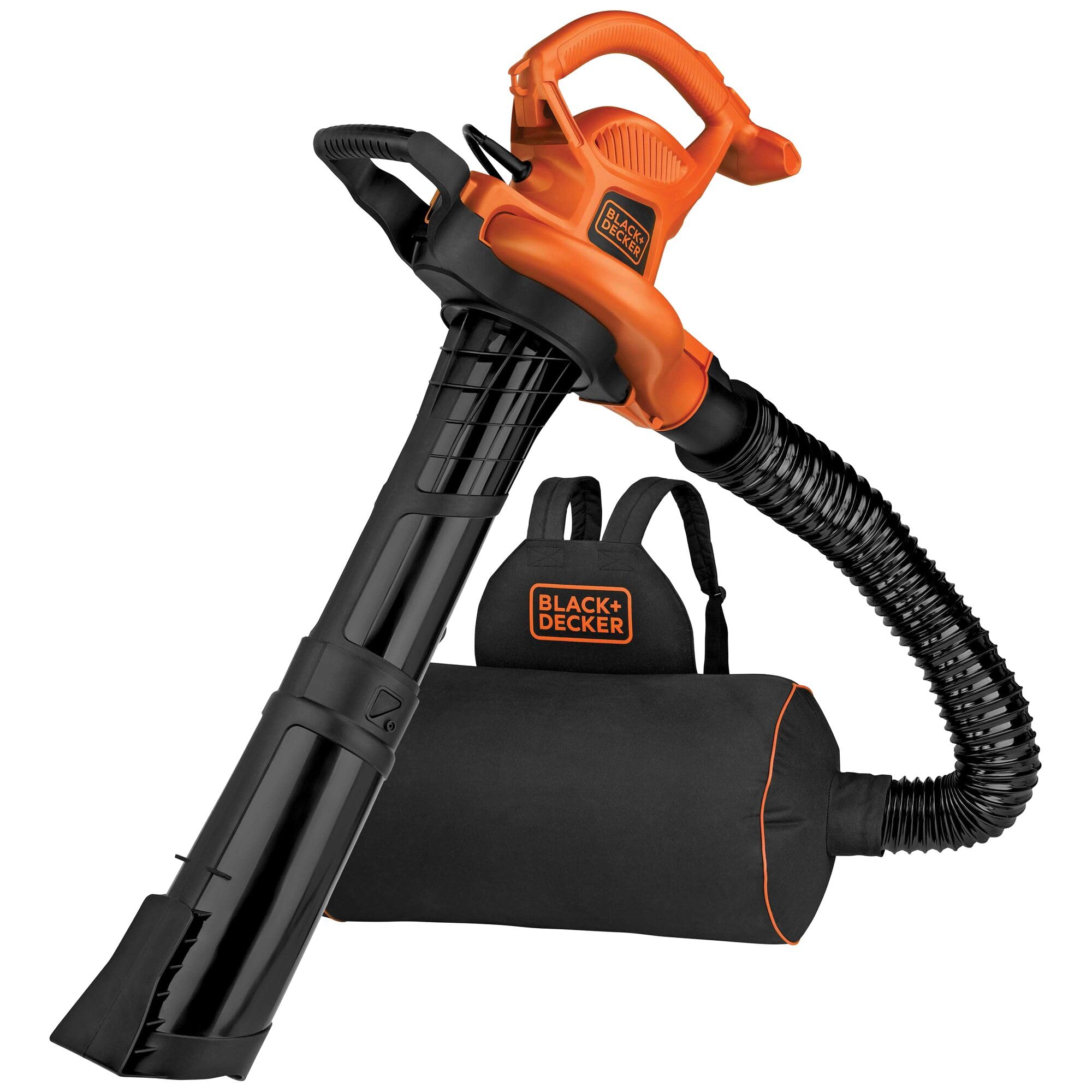 BLACK+DECKER BEBL7000 used for powerful driveway and sidewalk debris removal