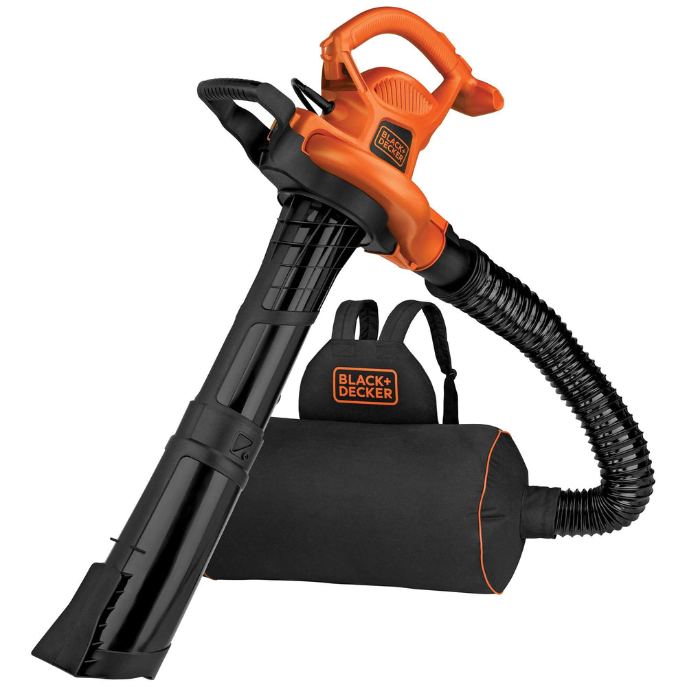 BLACK+DECKER BEBL7000 used for powerful driveway and sidewalk debris removal