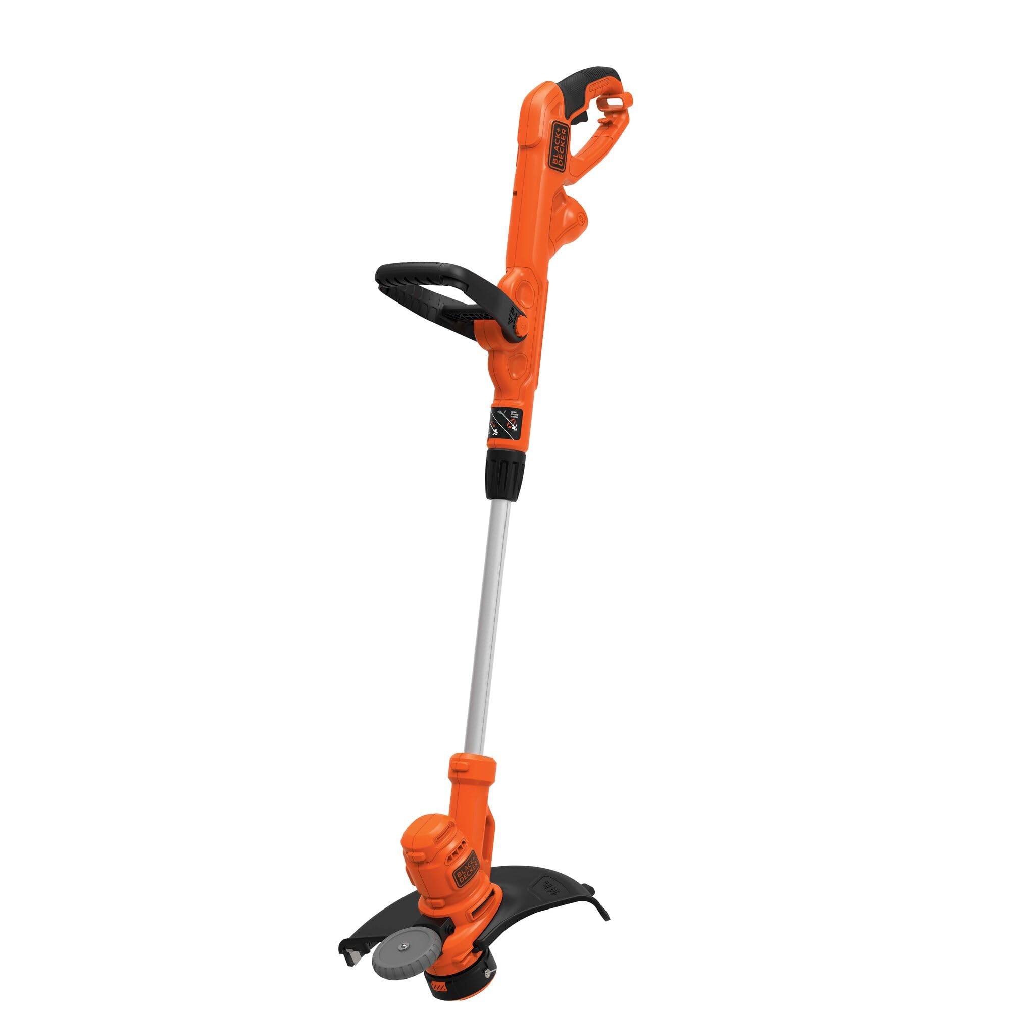 BLACK+DECKER cord retention system prevents unplugging during work.