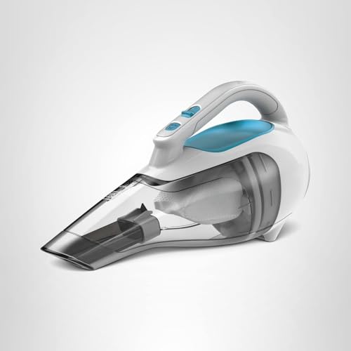BLACK+DECKER Dustbuster compact form is ideal for cars and small areas.