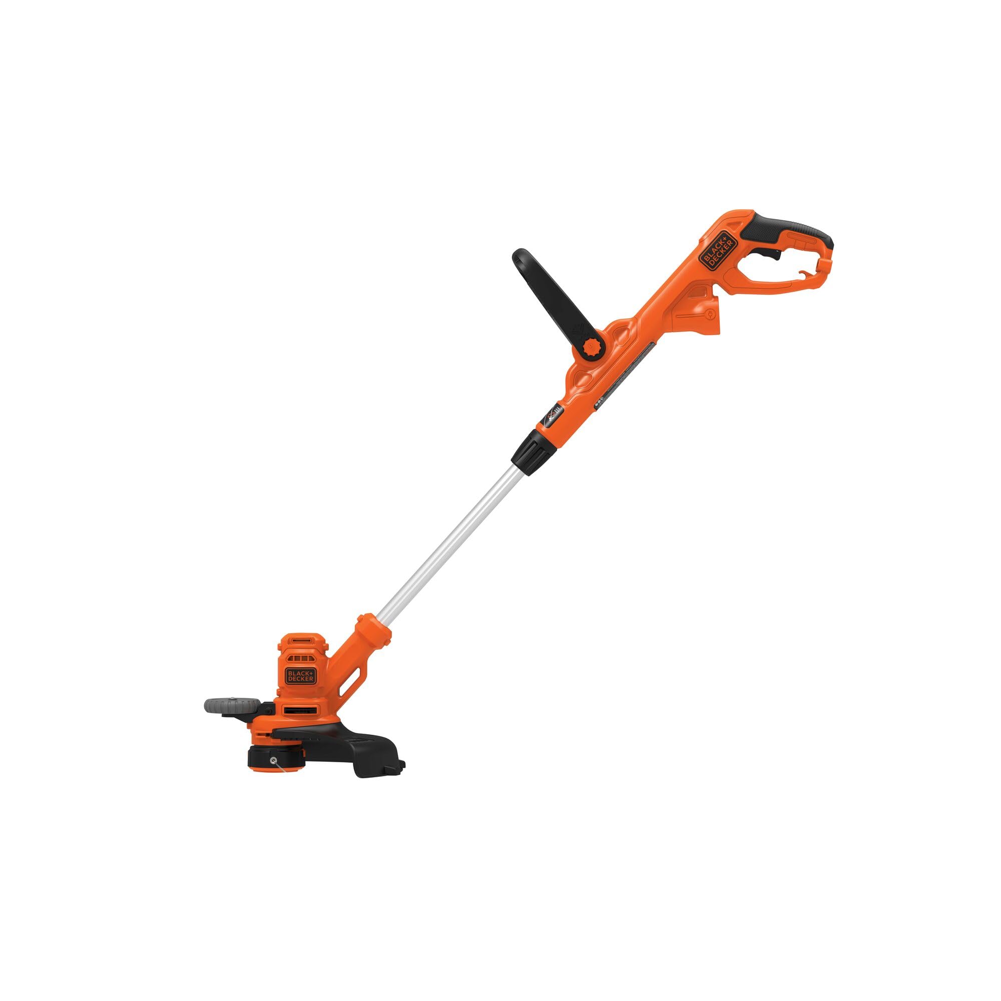BLACK+DECKER lightweight design for comfortable trimming sessions.