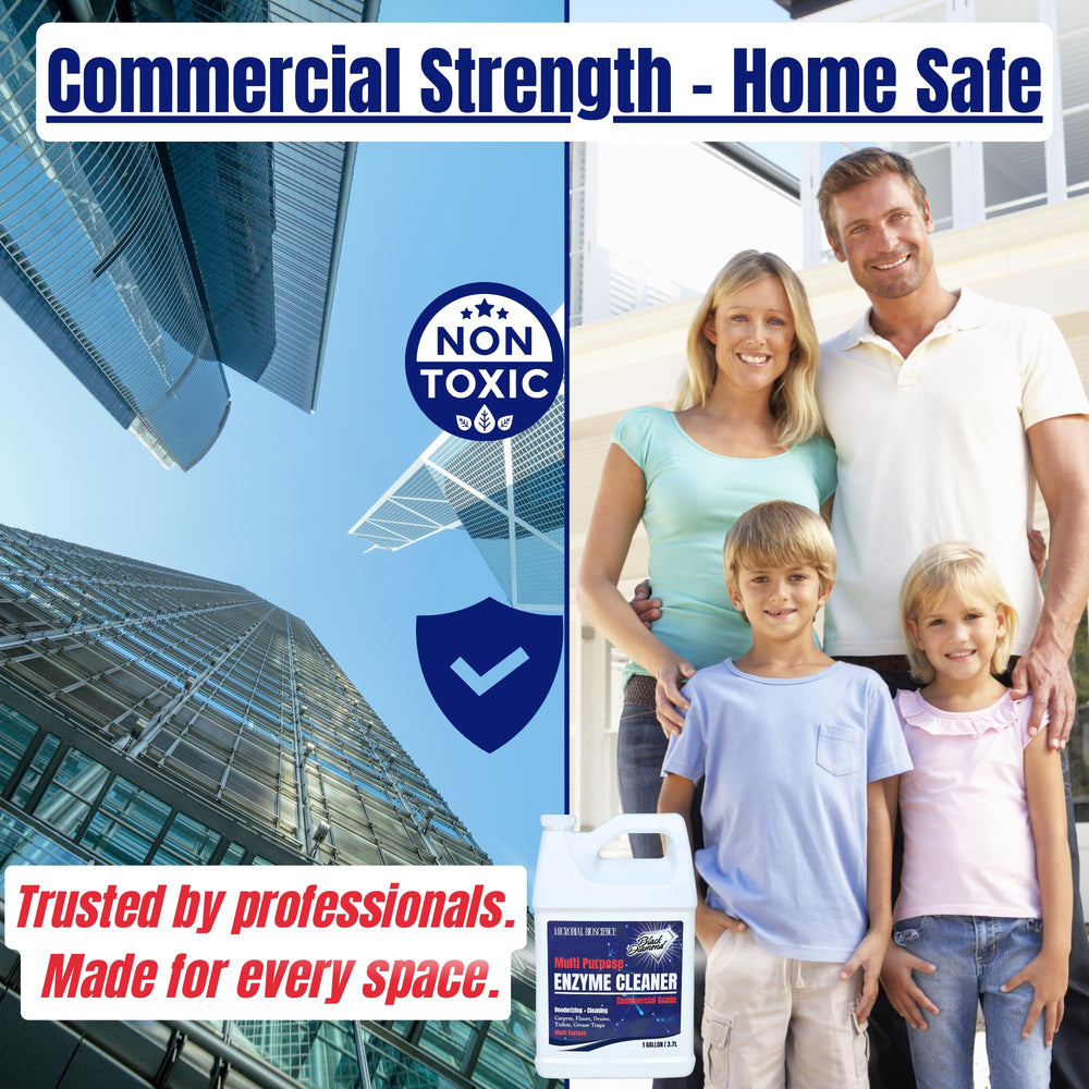 Black Diamond Stoneworks drain-odor action captures odor elimination near drains and trash areas.