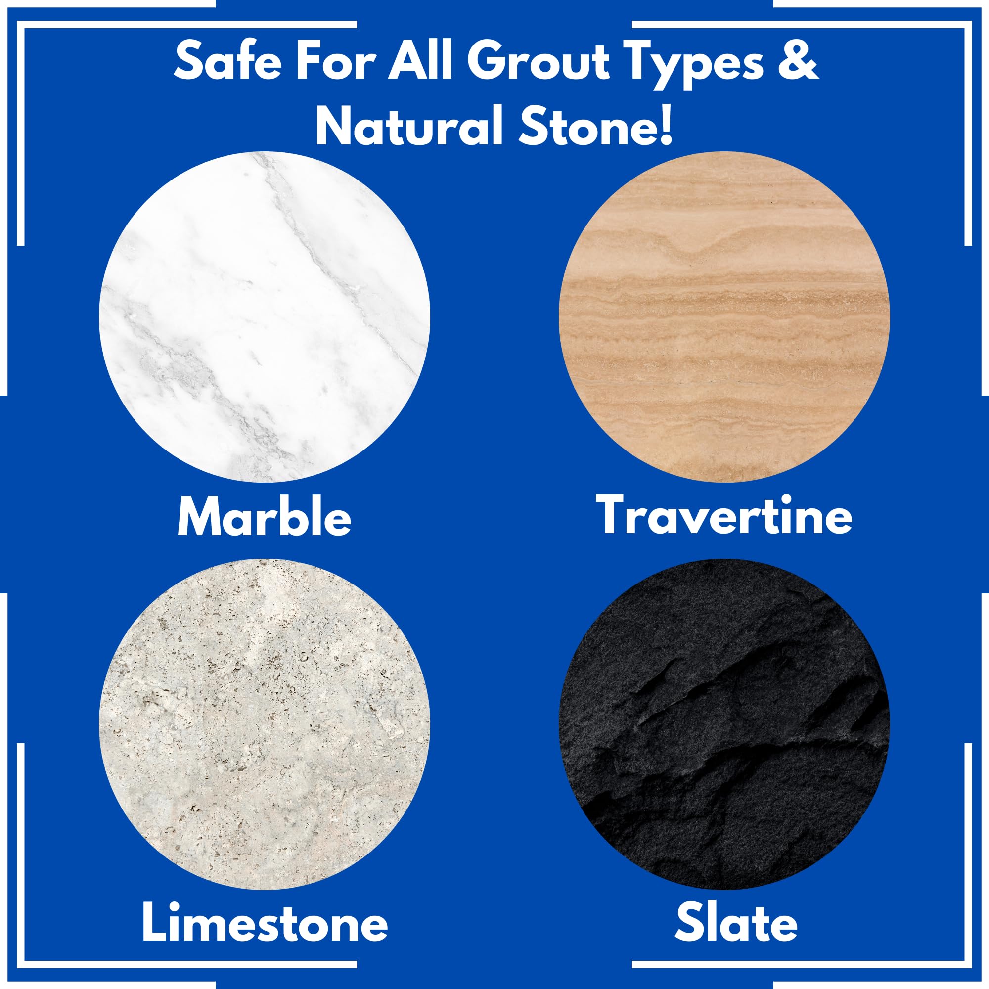 Black Diamond Stoneworks Ultimate Grout Cleaner spray-on action on tile.