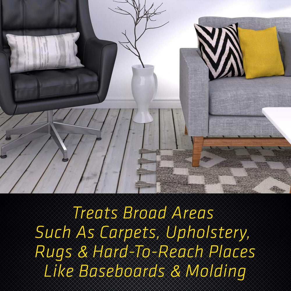 Black Flag Extreme Flea Killer baseboards-moldings for hard-to-reach areas.