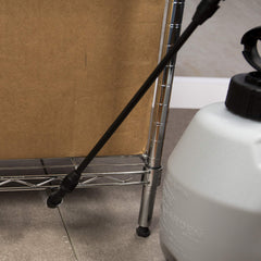 Outdoor perimeter spray around foundation deters invading insects with Black Flag Extreme.