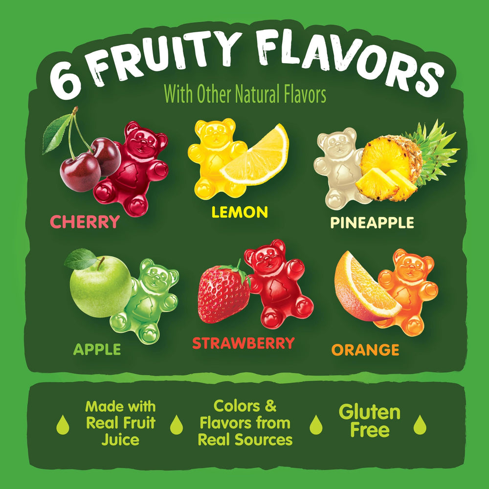 Gummies pictured as an easy grab-and-go snack from Black Forest.