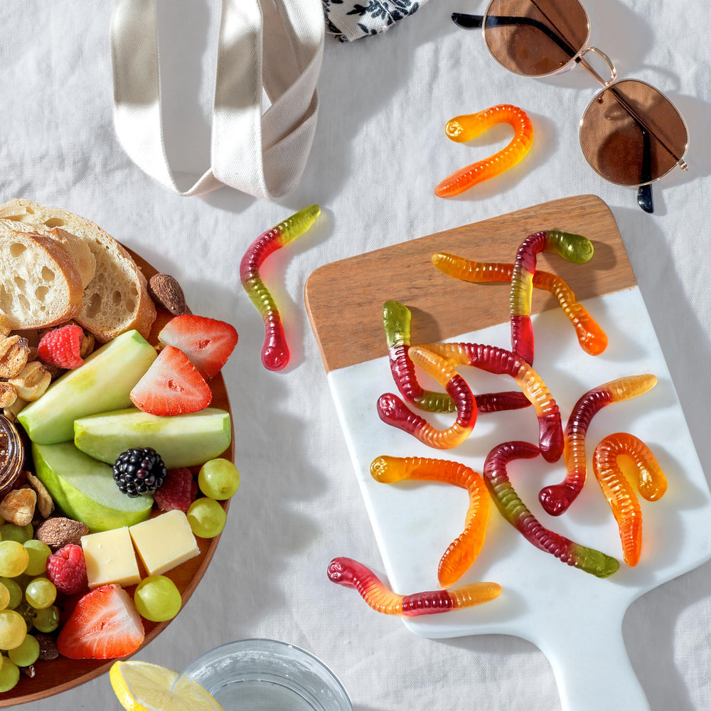 Black Forest Gummy Worms ready-to-go snack for road trips