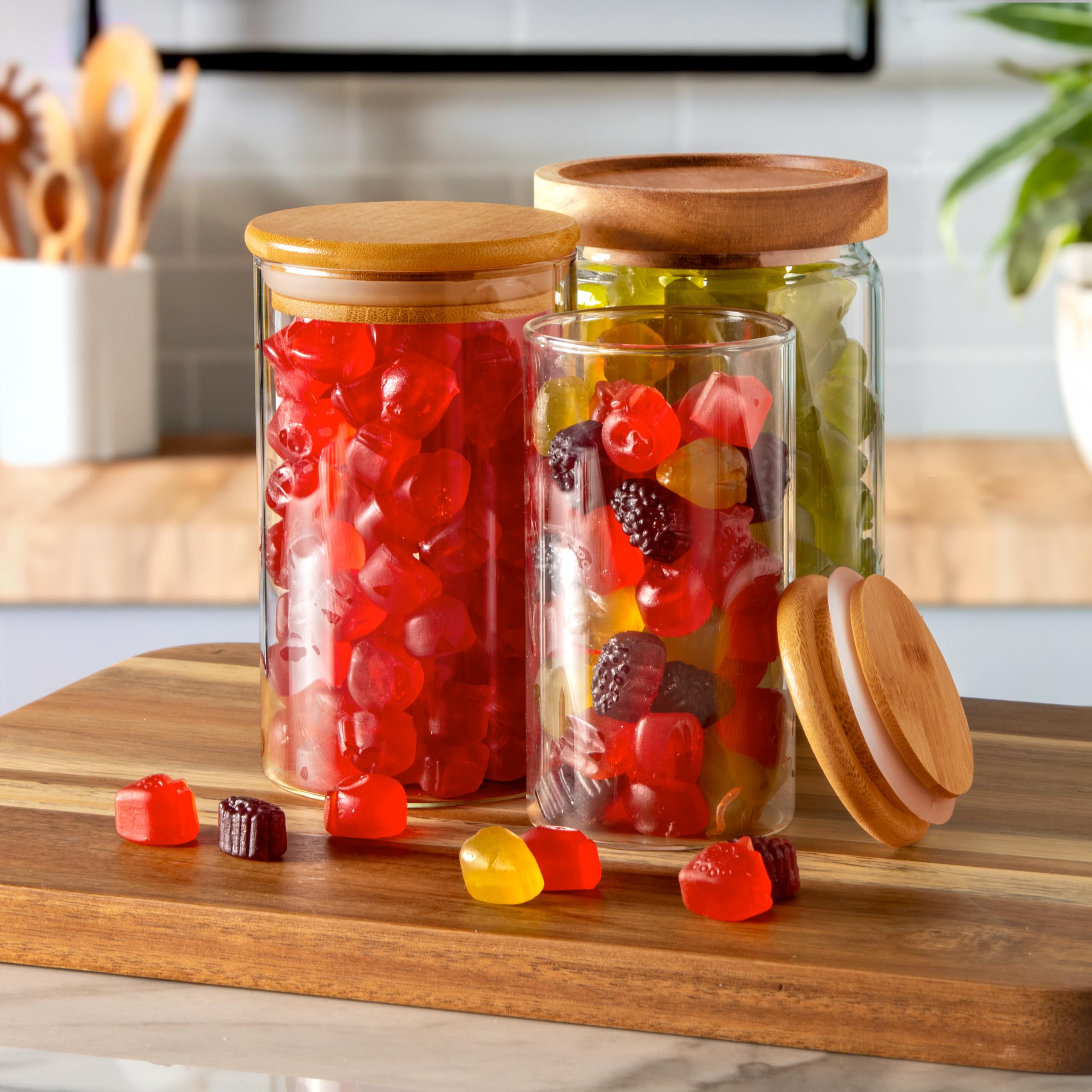 Juicy Burst snacks in a lunchbox, ready for school or travel.