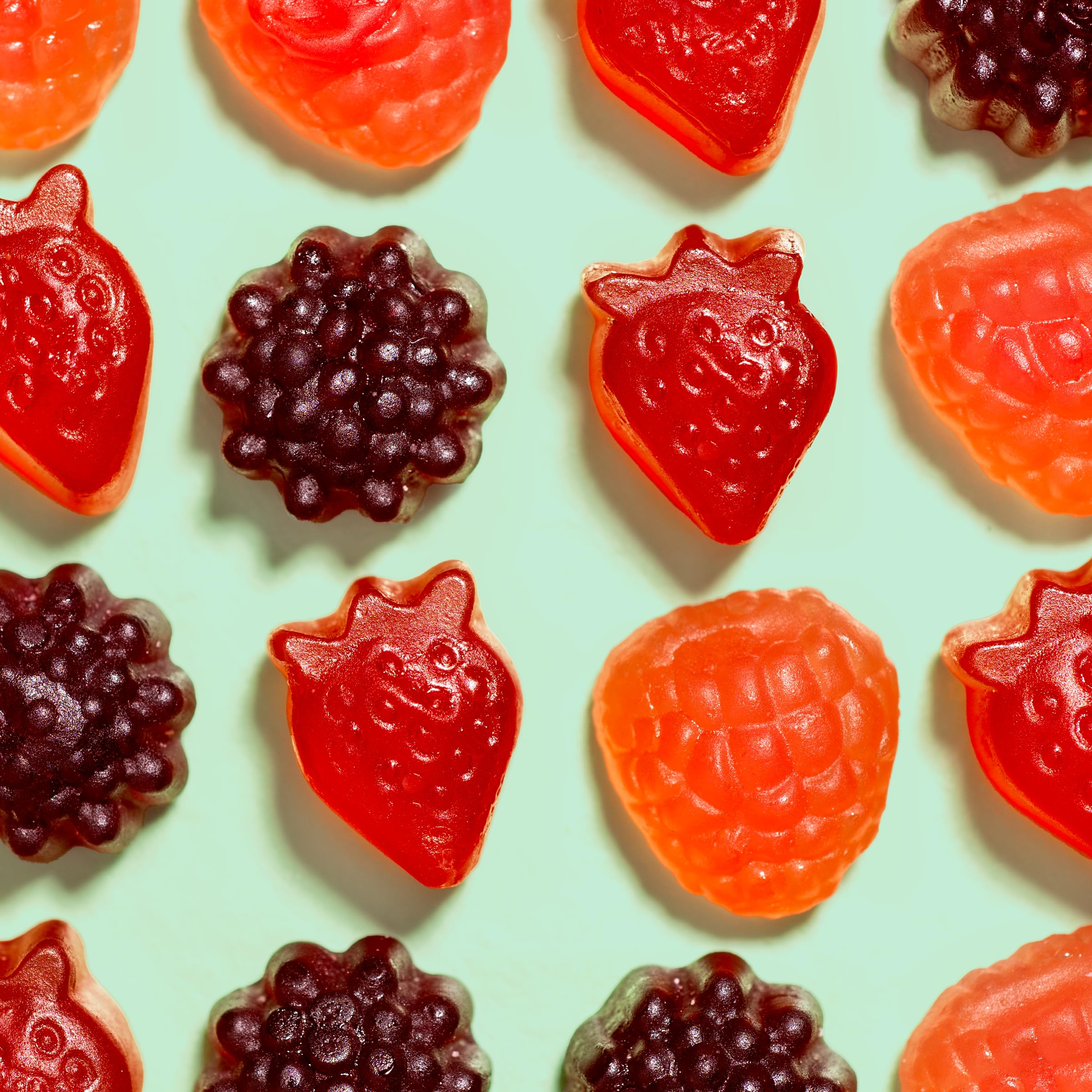 Real fruit juice and natural flavors in a soft, chewy bite.