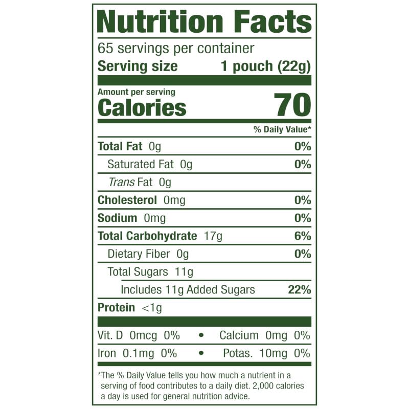 Black Forest Organic Gummy Bears lemon flavor for a bright, refreshing anytime treat.