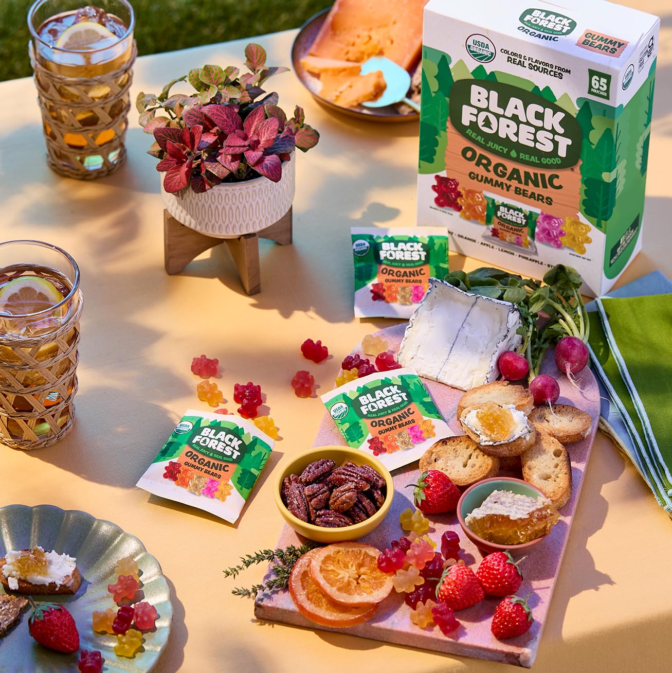 On-the-go Black Forest gummies perfect for road trips and school days.