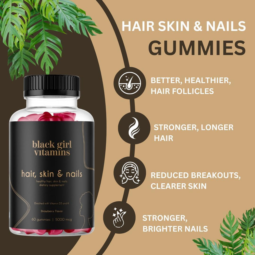 Fruity gummy close-up emphasizes natural flavors from Black Girl Vitamins.