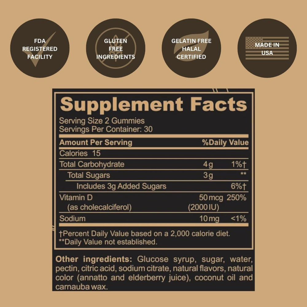 Vegan-friendly formula badge on Black Girl Vitamins packaging.