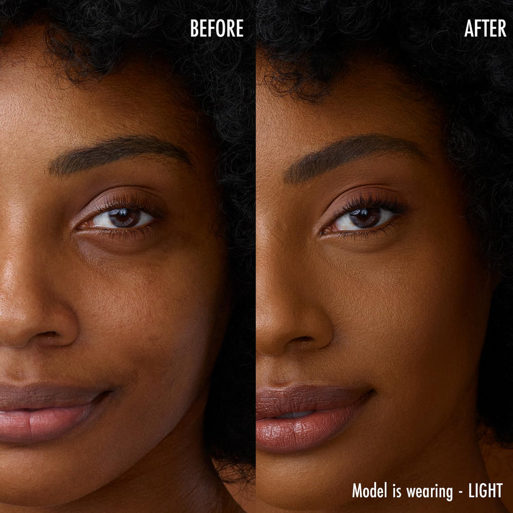 Black Radiance packaging highlighting vegan, fragrance-free, paraben-free formula