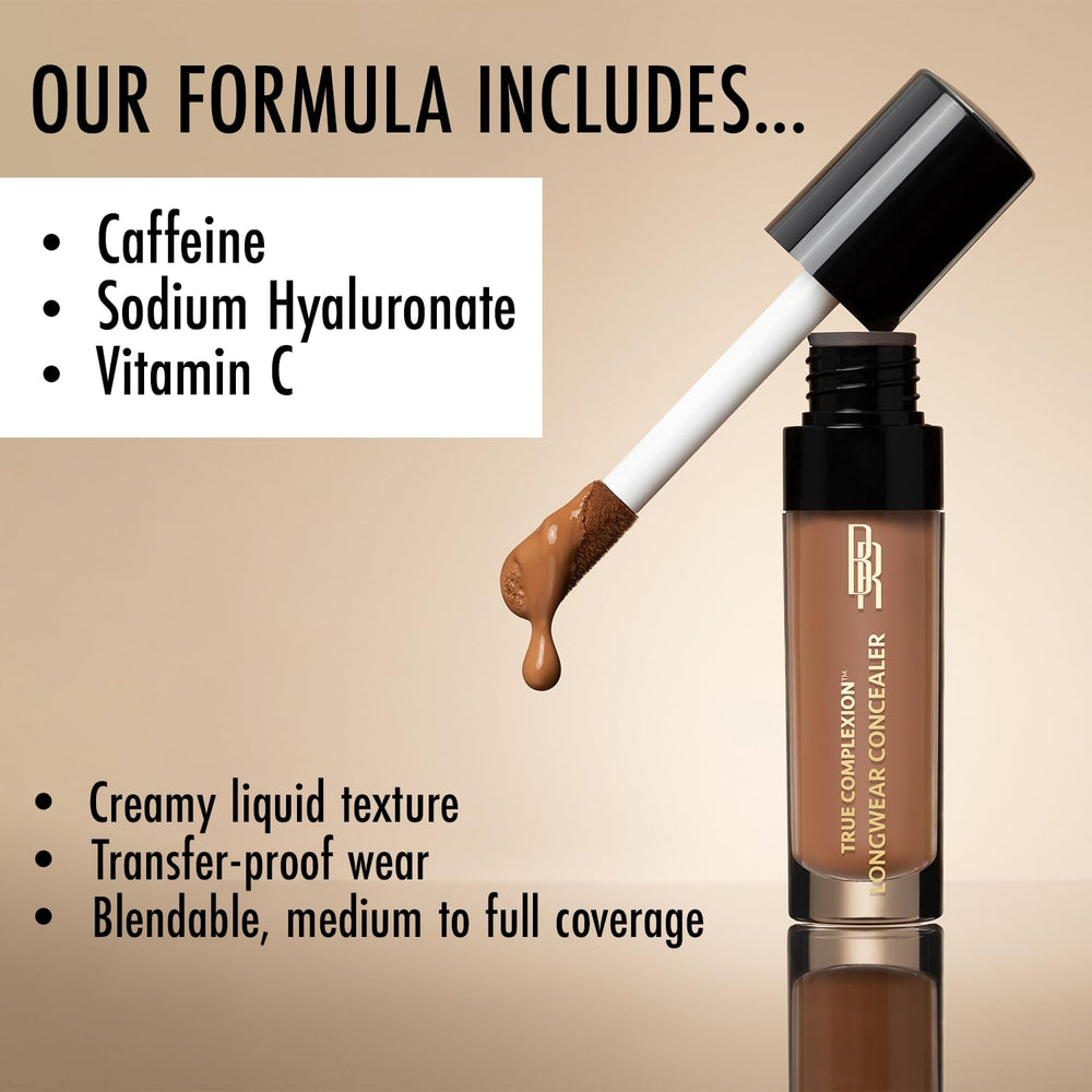 Conceals hyperpigmentation and blemishes on medium skin tones for a even look.