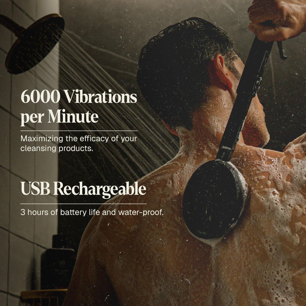 Black Wolf waterproof design supports safe use in the shower