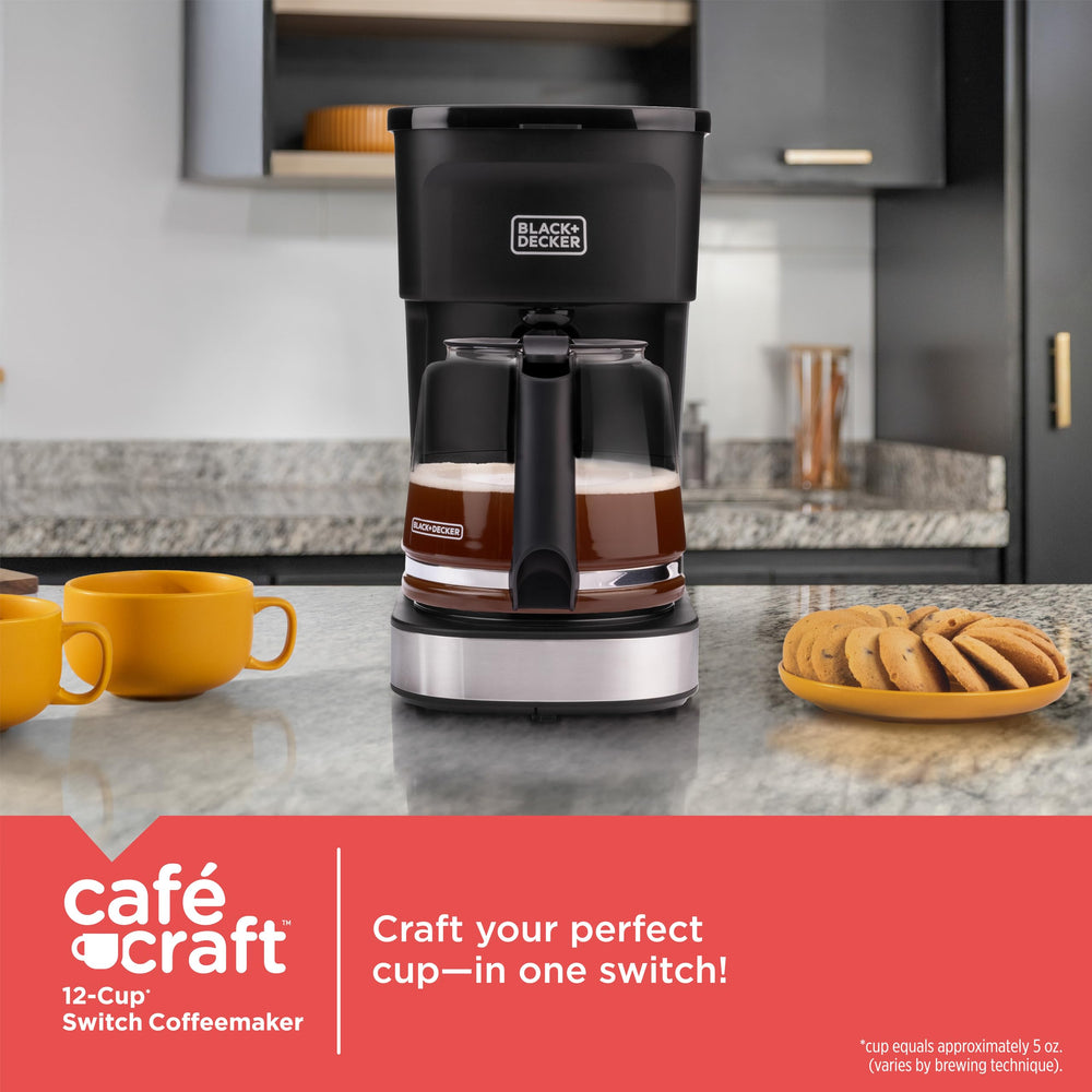 Easy-Store Carafe stores compactly with the handle tucked inside