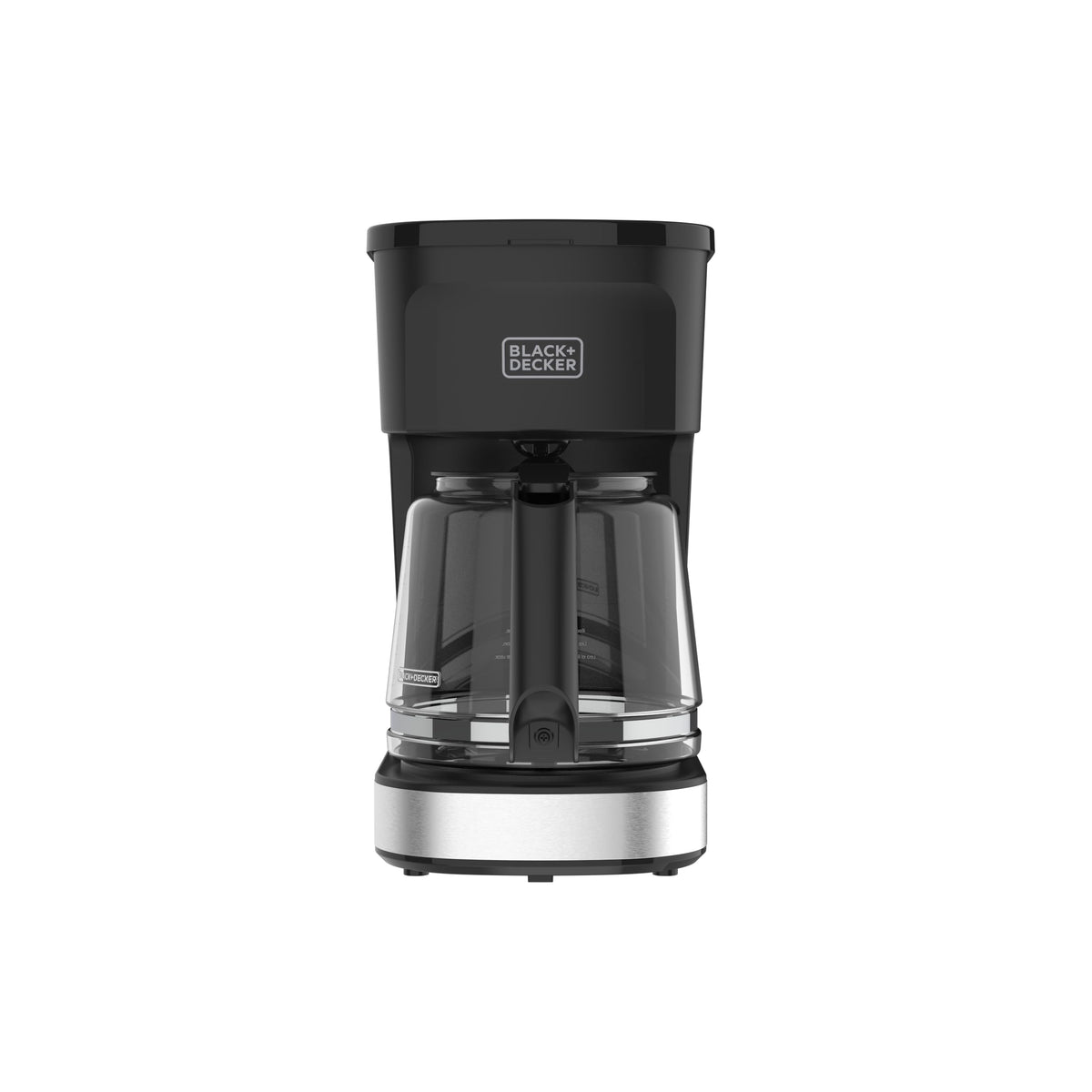 BLACK+DECKER CAFÉCRAFT vortex showerhead delivers even saturation for richer coffee