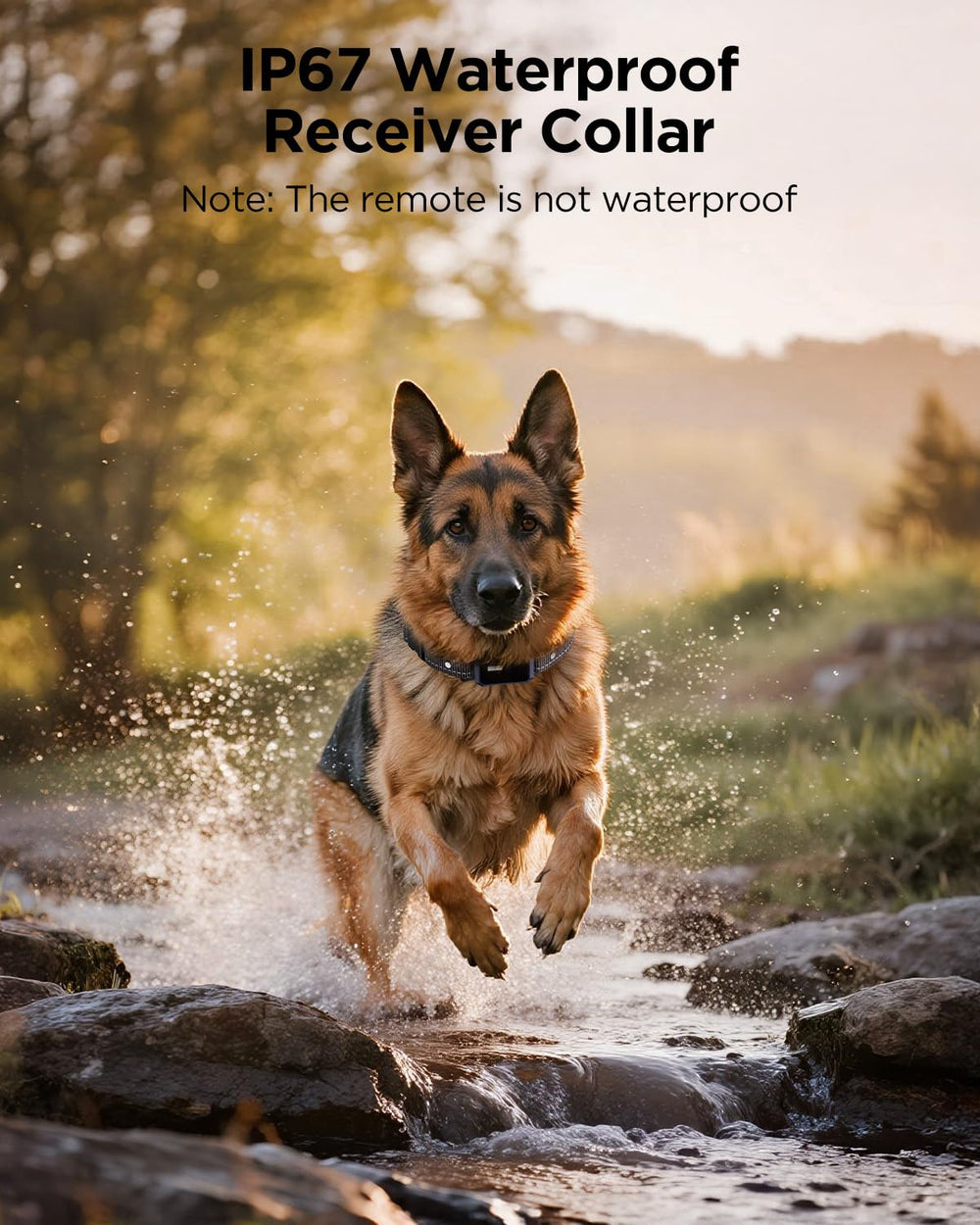 Blackdog IP67 durable casing withstands rain and mud on adventures