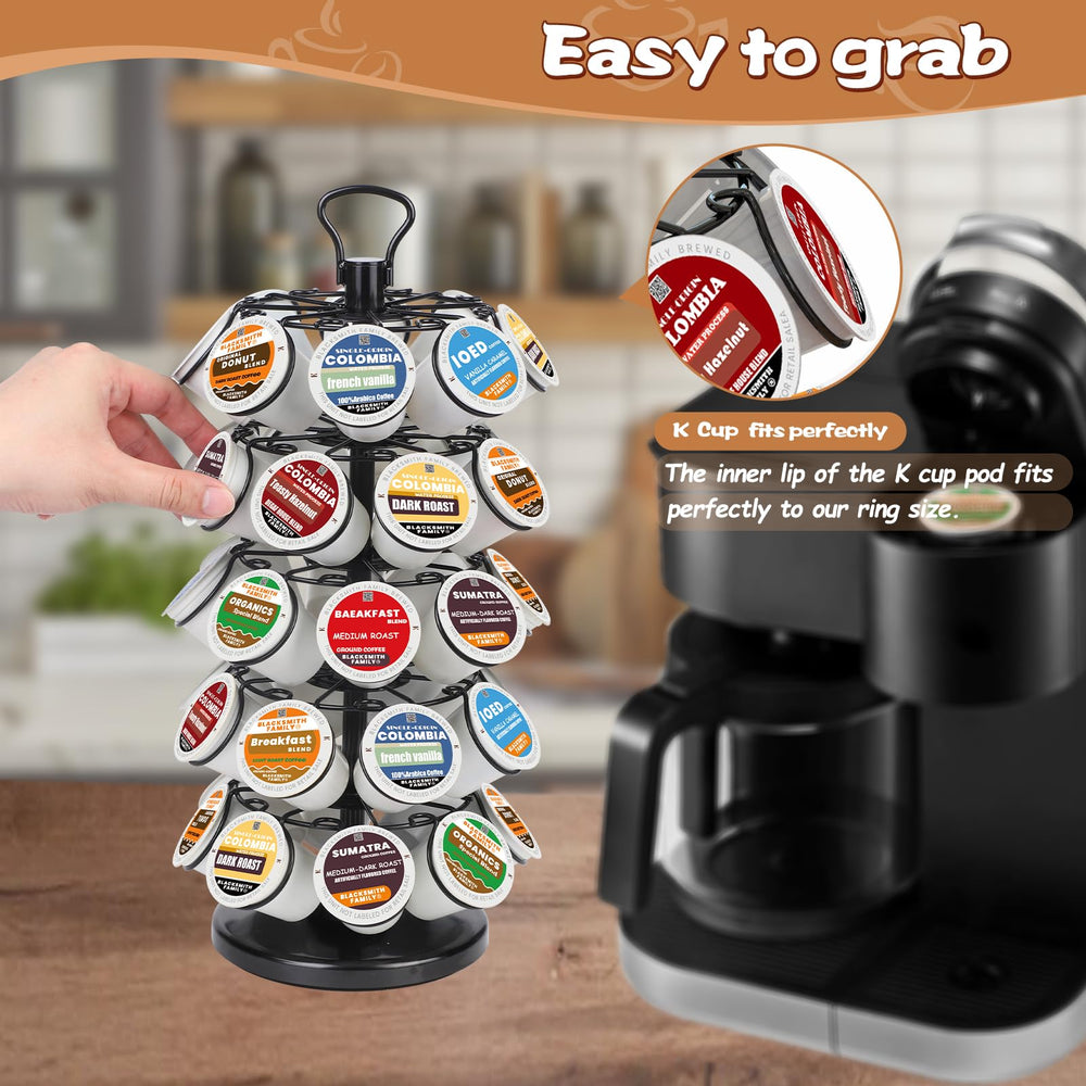 Deluxe metal construction adds durability for daily use.