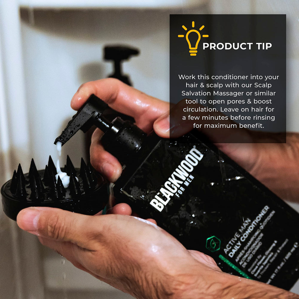 Blackwood For Men antioxidants defend against breakage and environmental stress.