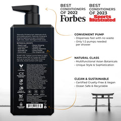 Blackwood For Men Active Man Conditioner bottle pour enables easy application.