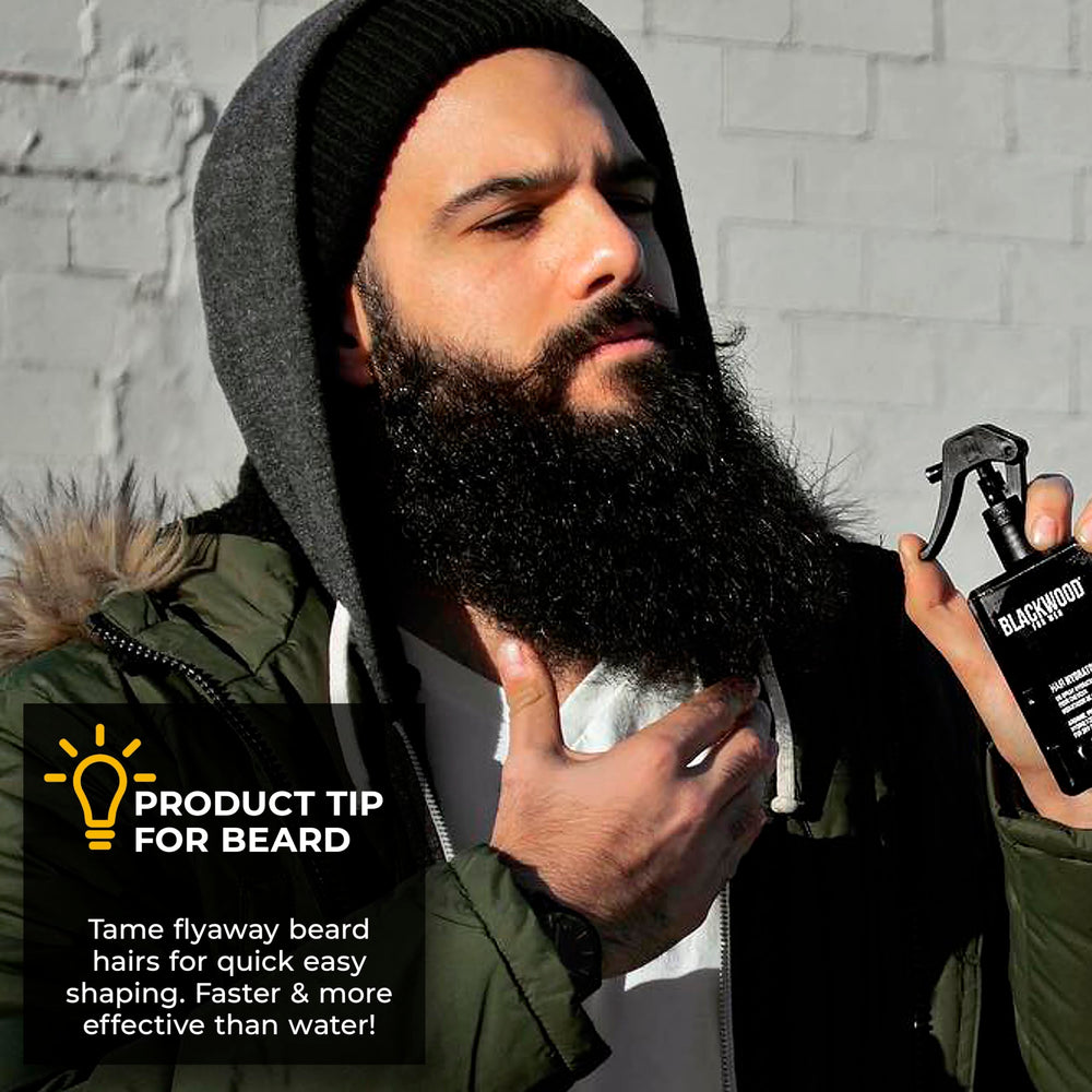 Blackwood For Men vegan, cruelty-free leave-in conditioner ideal for travel